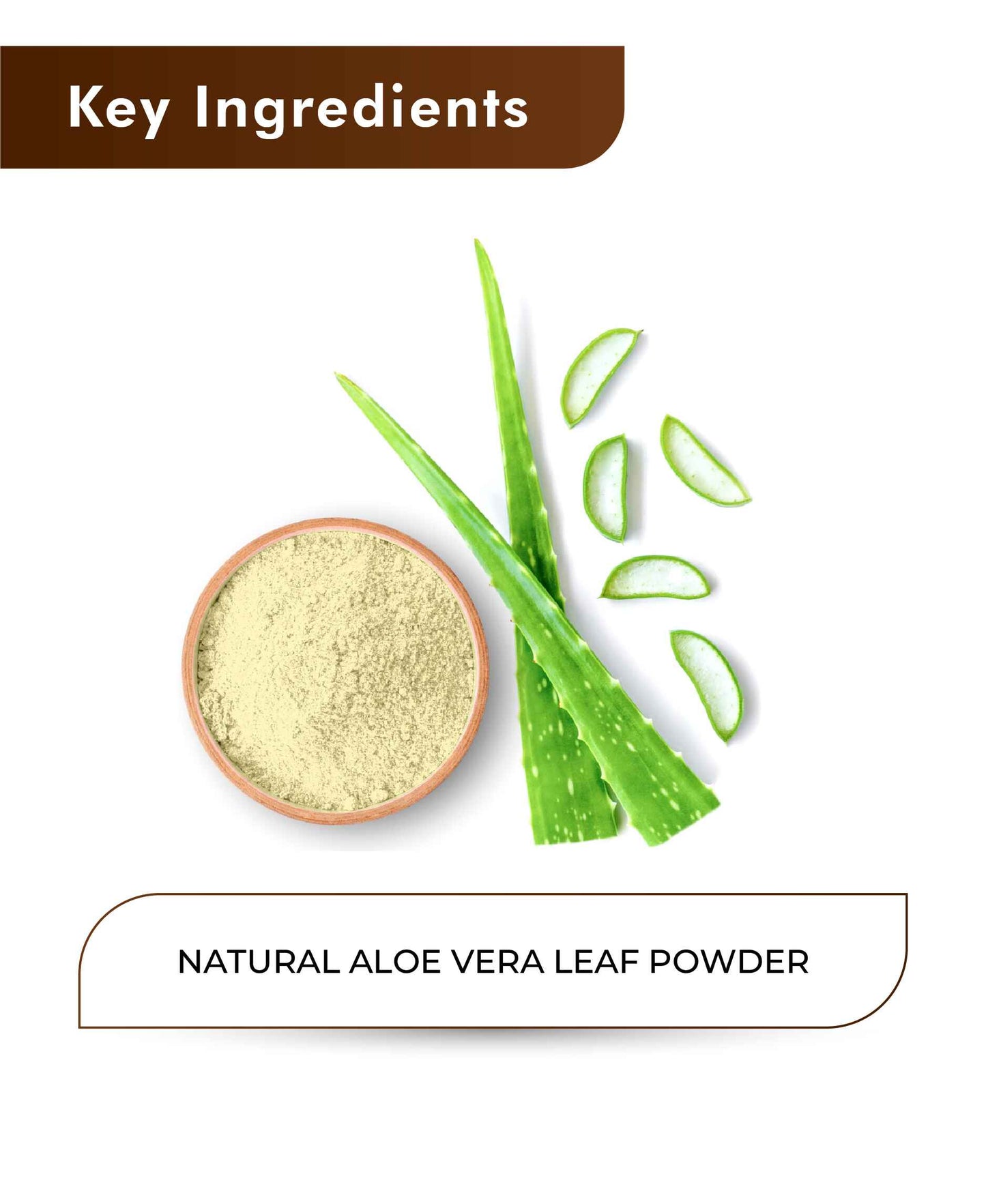 H&C Natural Aloe Vera Leaf Powder - 100gm
