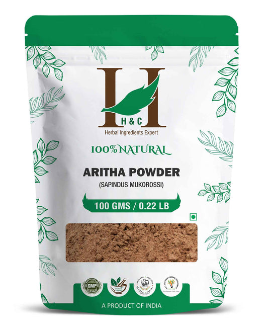 H&C Natural Aritha Powder - 100gm - HNW GLOBAL