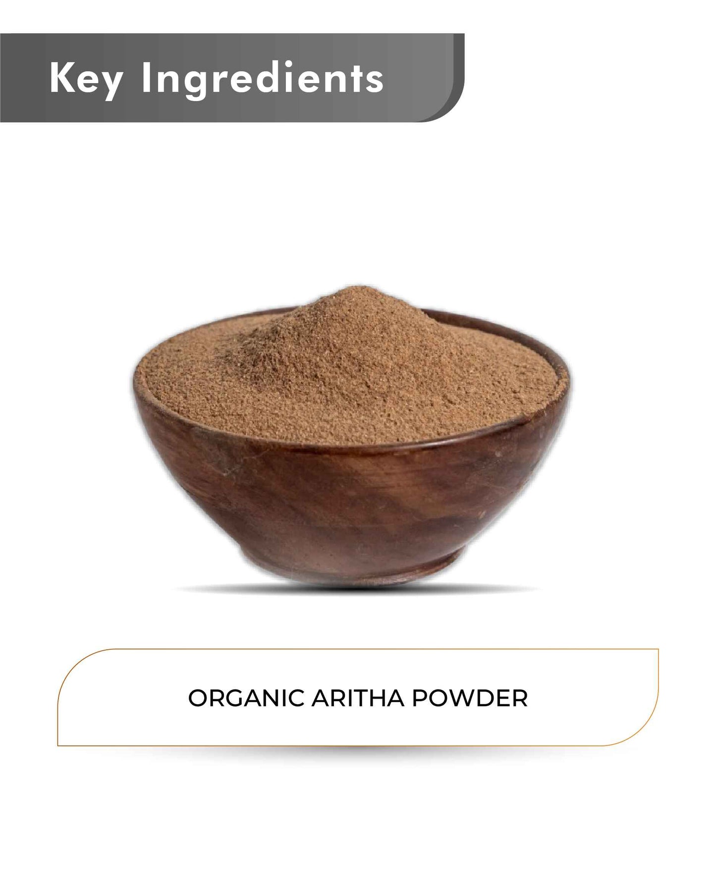 Just Jaivik Organic Aritha Powder - 100gm