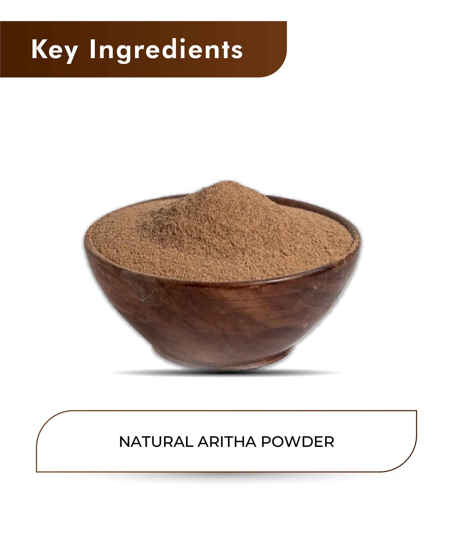 H&C Natural Aritha Powder - 100gm - HNW GLOBAL