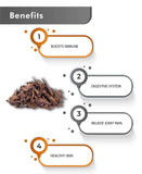 Just Jaivik Organic Ashoka Caplet - 750mg, 90 count - HNW GLOBAL