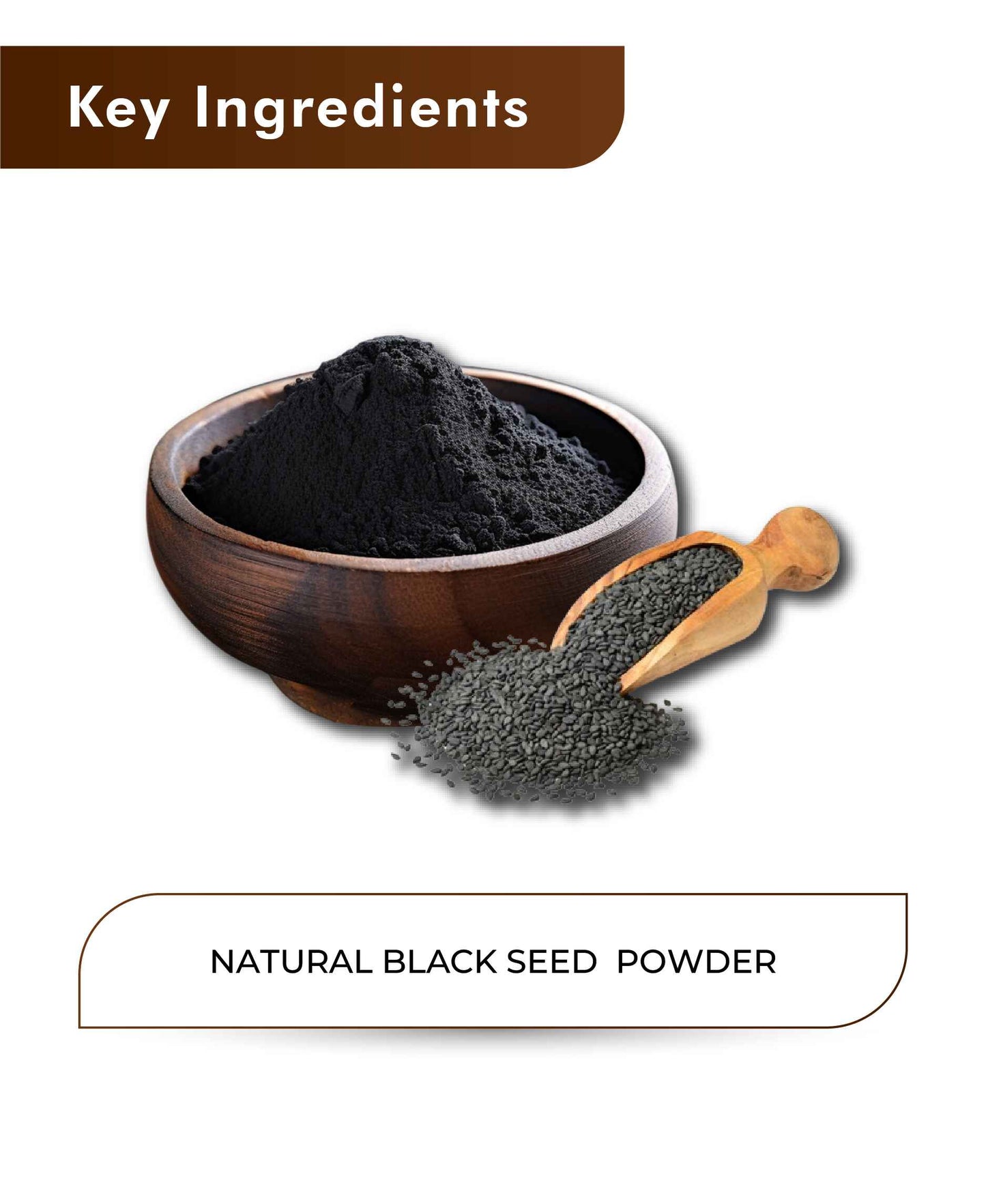 H&C Natural Black Seed Powder - 100gm
