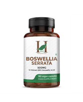 H&C Boswellia Serrata 500mg Capsules | High Strength 5:1 Extract (2500mg Equivalent) | 65% Standardised Boswellic Acid | 180 Veg. Capsules - HNW GLOBAL
