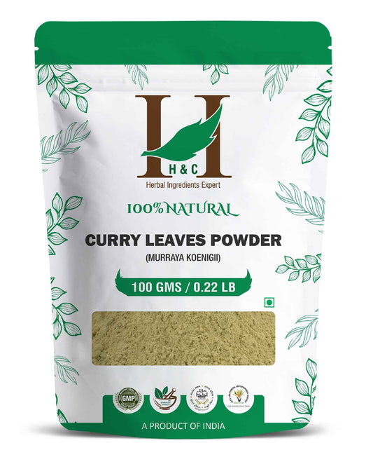 H&C Natural Curry Leaves Powder - 100gm - HNW GLOBAL