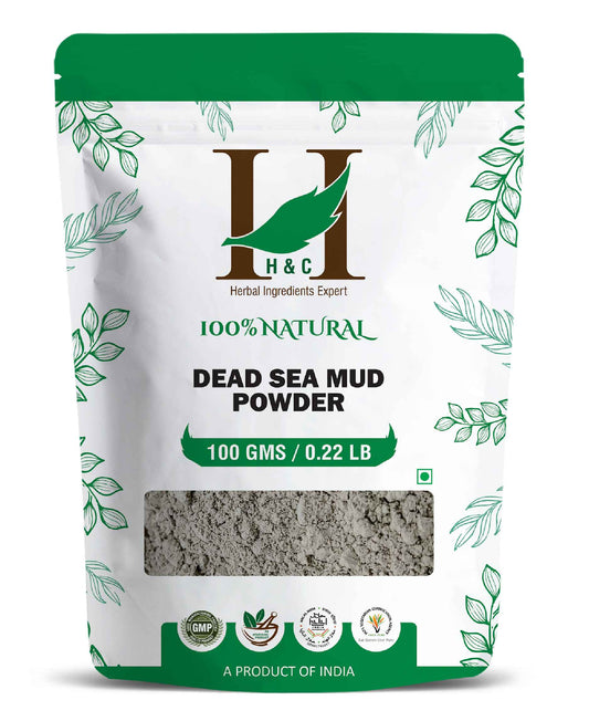 H&C Natural Dead Sea Mud Powder - 100gm - HNW GLOBAL