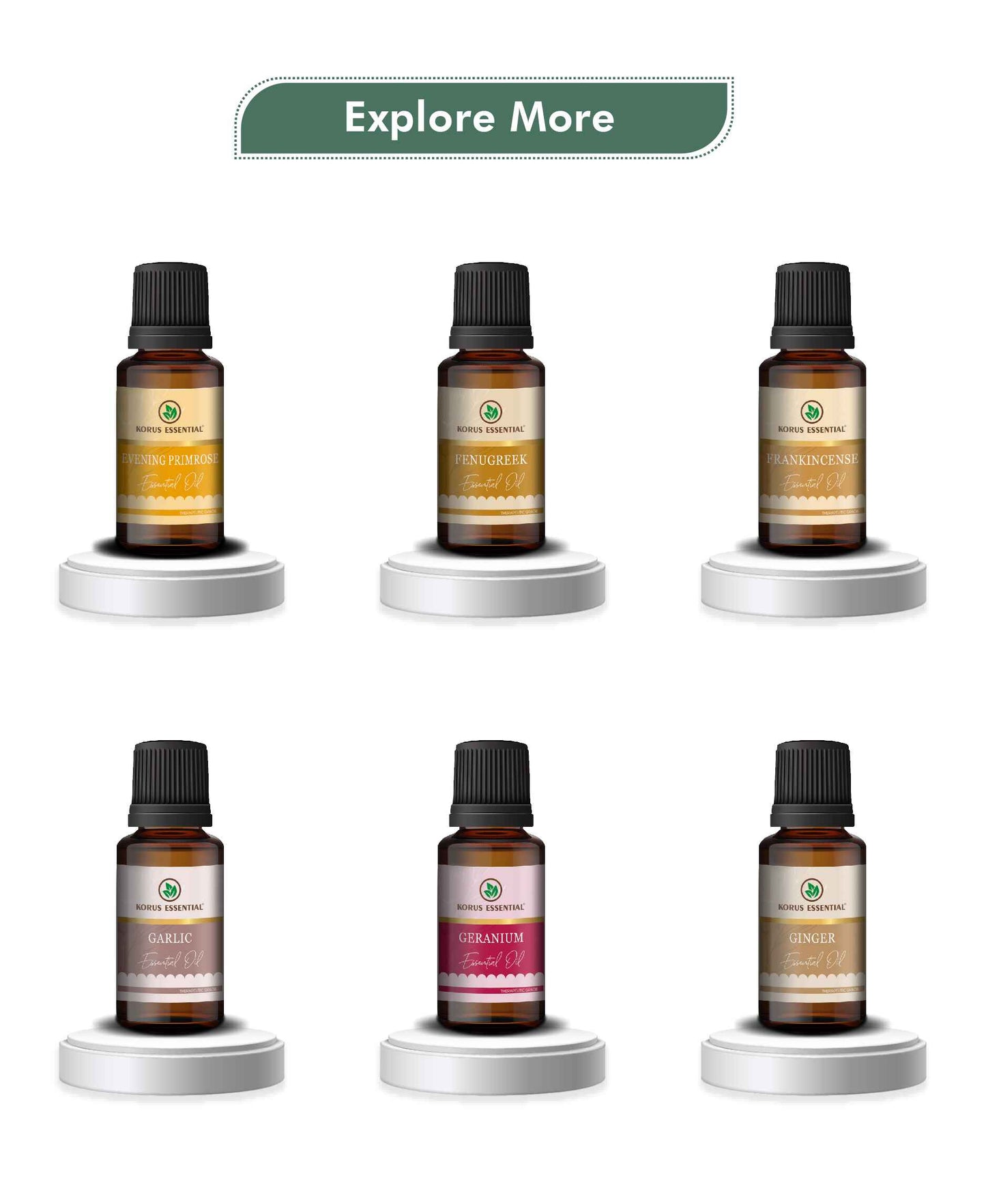 Korus Essential Eucalyptus (Nilgiri) Essential Oil - 15ml