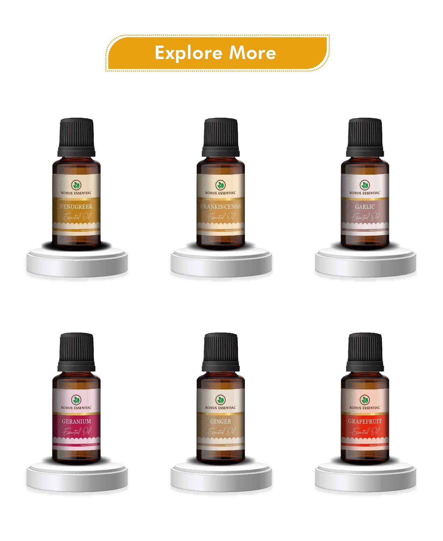 Korus Essential Evening Primerose Essential Oil - 15ml - HNW GLOBAL