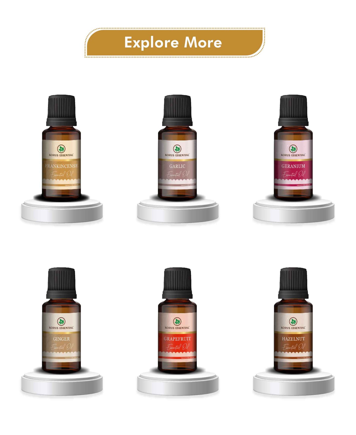 Korus Essential Fenugreek Essential Oil - 15ml