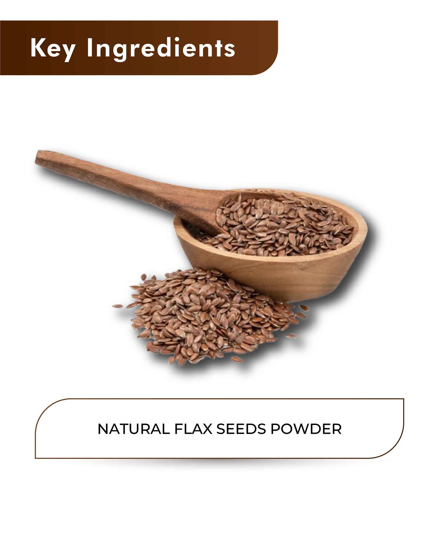 H&C Natural Flax Seed Powder - 100gm