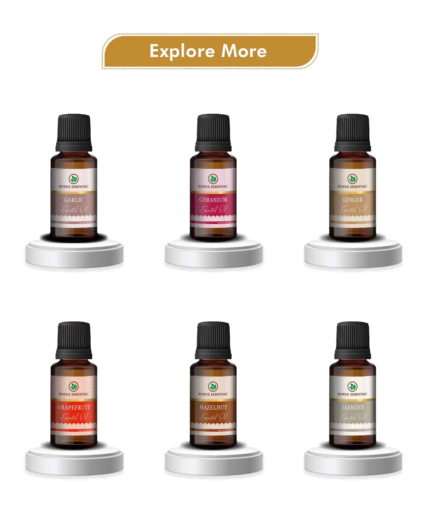 Korus Essential Frankincense Essential Oil - 15ml