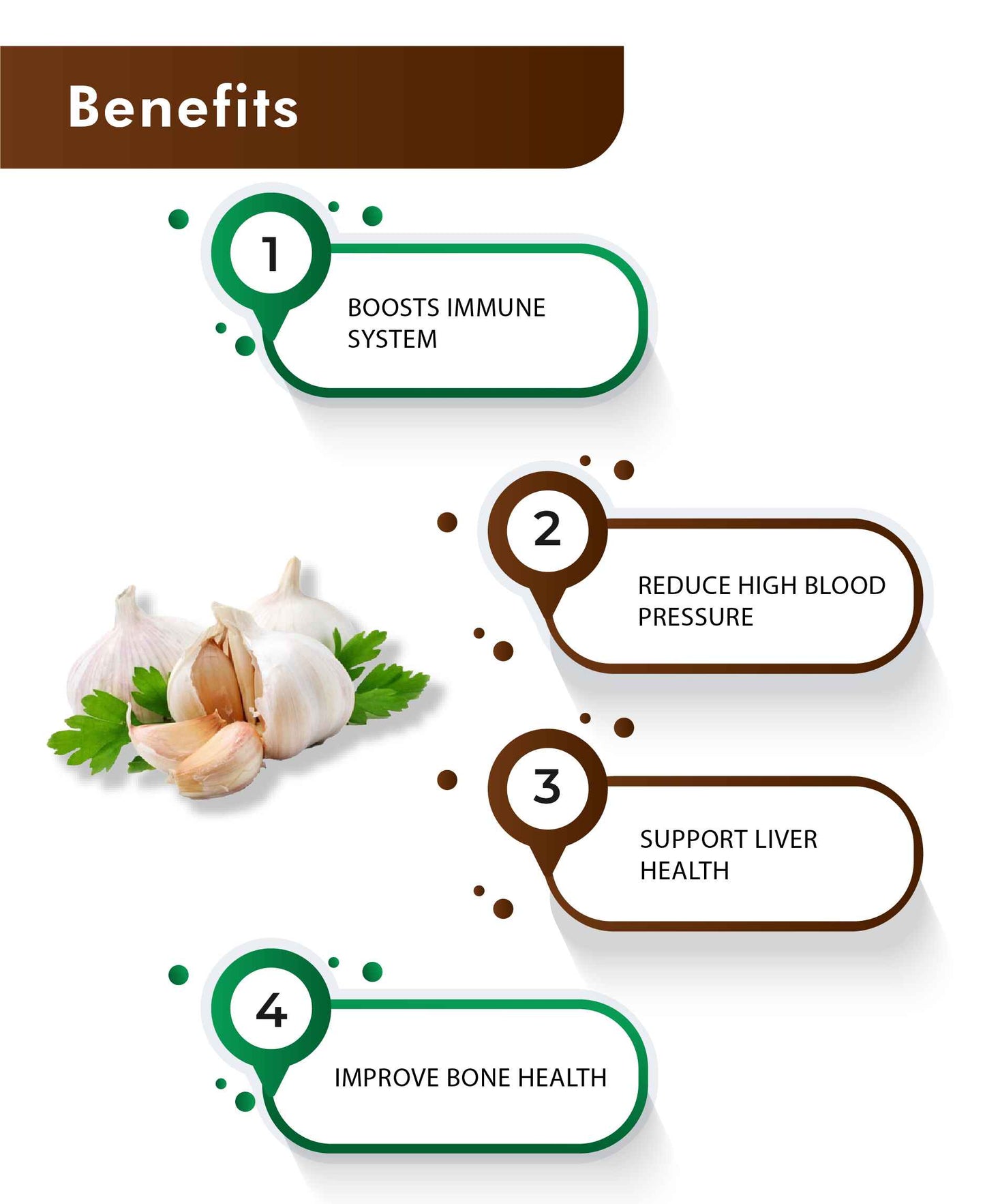 H&C Natural Garlic Powder - 100gm - HNW GLOBAL