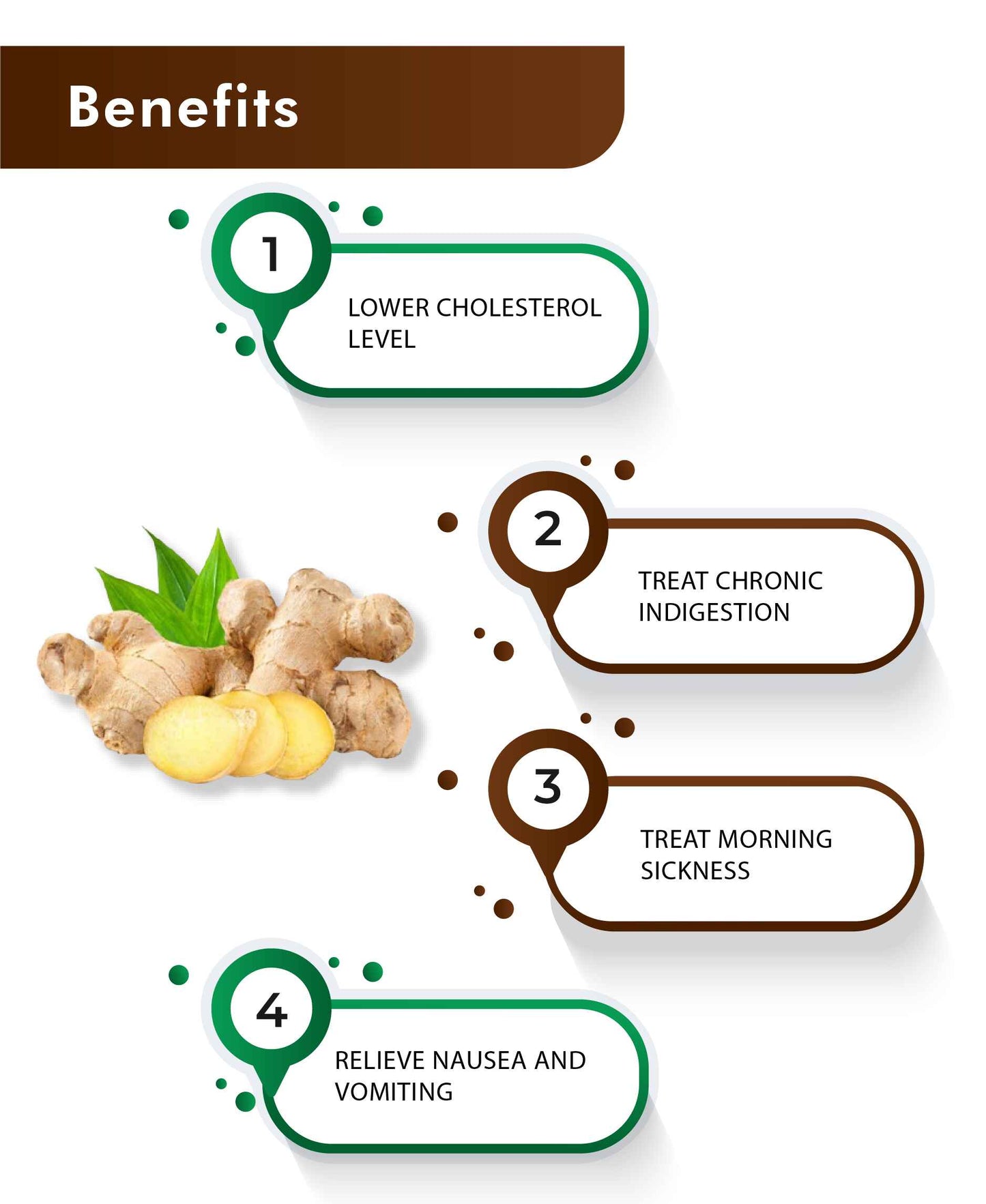 H&C Natural Ginger Powder - 100gm