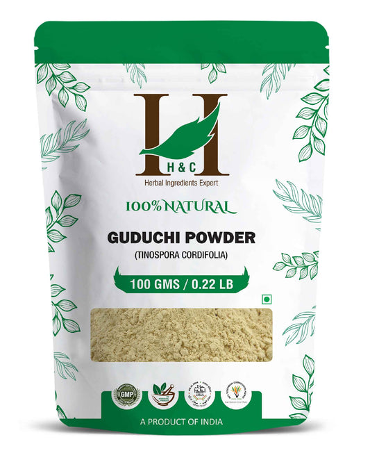H&C Natural Guduchi Powder (Giloy) - 100gm - HNW GLOBAL
