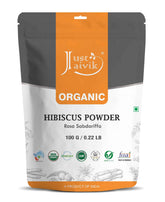Just Jaivik Organic Hibiscus Powder - 100gm - HNW GLOBAL