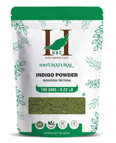 H&C Natural Indigo Powder / Indigofera Tinctoria - 100gm - HNW GLOBAL