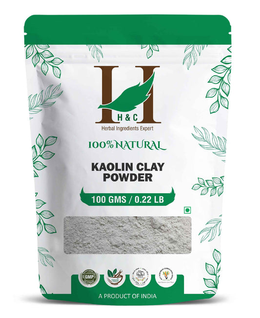 H&C Natural Kaolin Clay Powder - 100gm - HNW GLOBAL
