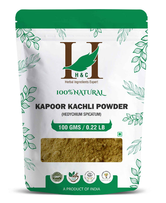 H&C Natural Kapoor Kachli Powder - 100gm - HNW GLOBAL