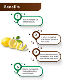 H&C Natural Lemon Peel Powder - Citrus Limonum - 100gm - HNW GLOBAL