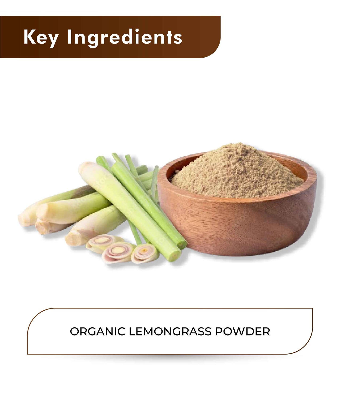 H&C Natural Lemongrass Powder - 100gm - HNW GLOBAL