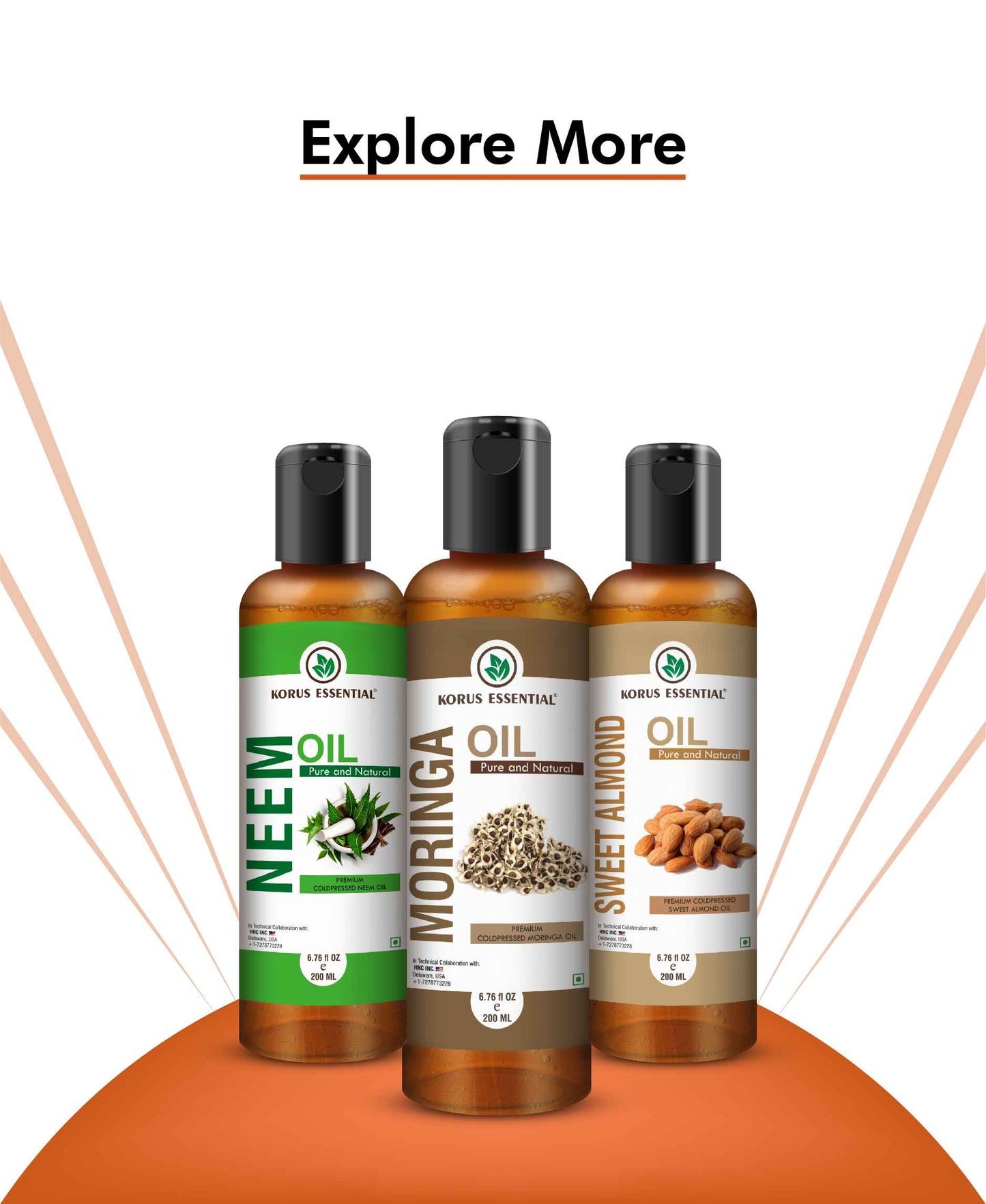 Korus Essential Mahanarayan Oil - 200ml - HNW GLOBAL