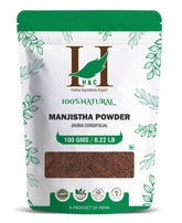 H&C Natural Manjistha Powder - Rubia Cordifolia - 100gm - HNW GLOBAL