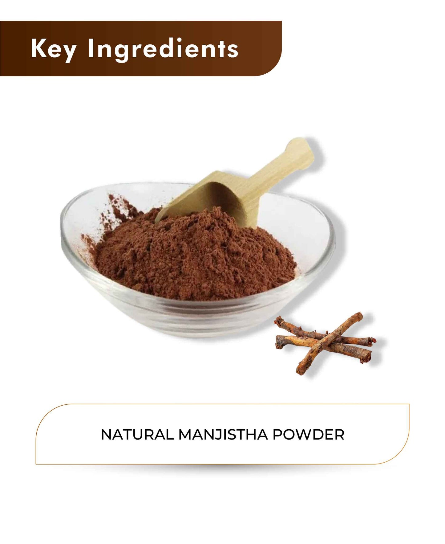 H&C Natural Manjistha Powder - Rubia Cordifolia - 100gm - HNW GLOBAL