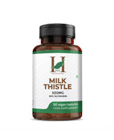 H&C Milk Thistle 500mg High Strength with 80% Silymarin (500mg per Capsule) | 180 Veg. Capsules - HNW GLOBAL