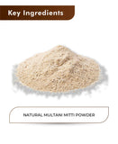 H&C Natural Multani Mitti / Fuller's Earth Powder - 100gm - HNW GLOBAL
