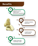 H&C Natural Multani Mitti / Fuller's Earth Powder - 100gm - HNW GLOBAL
