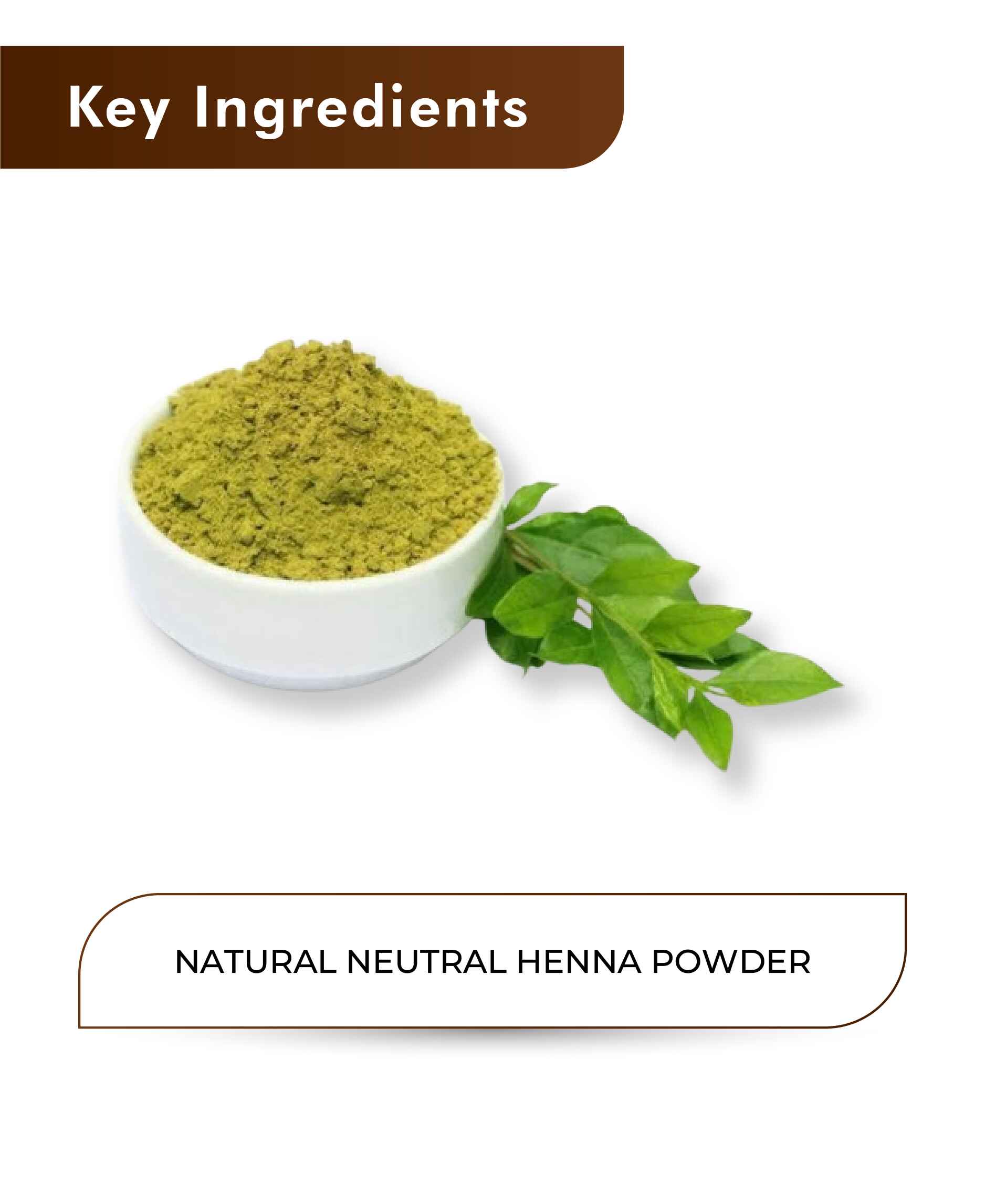 H&C Natural Neutral Henna Powder / Cassia Obovata - 100gm - HNW GLOBAL