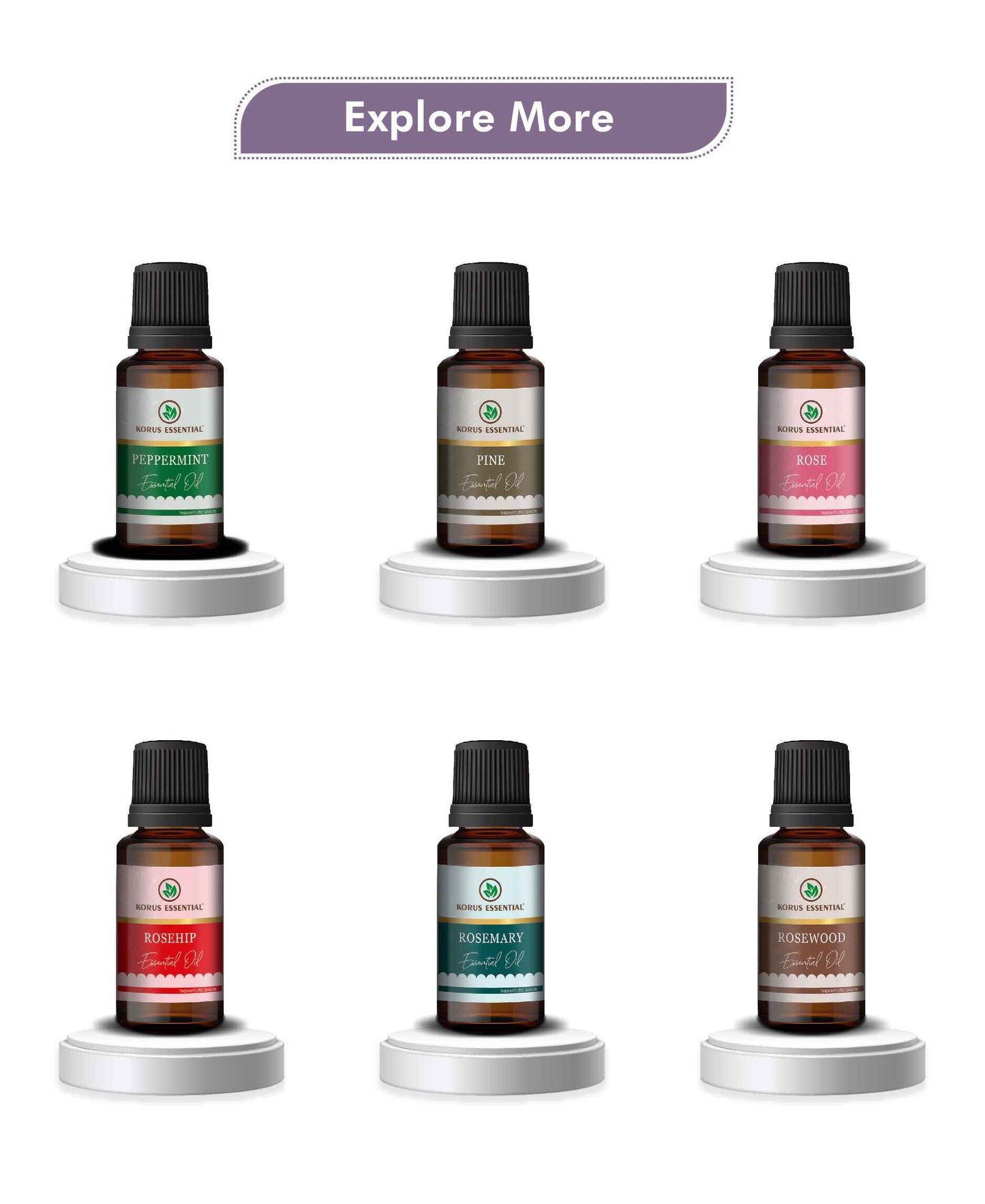 Korus Essential Patchouli Essential Oil - 15ml