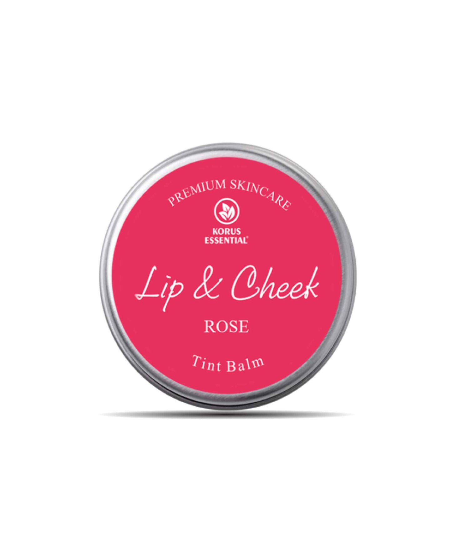 Korus Essential Rose Lip & Cheek Tint Balm - 8 Grams