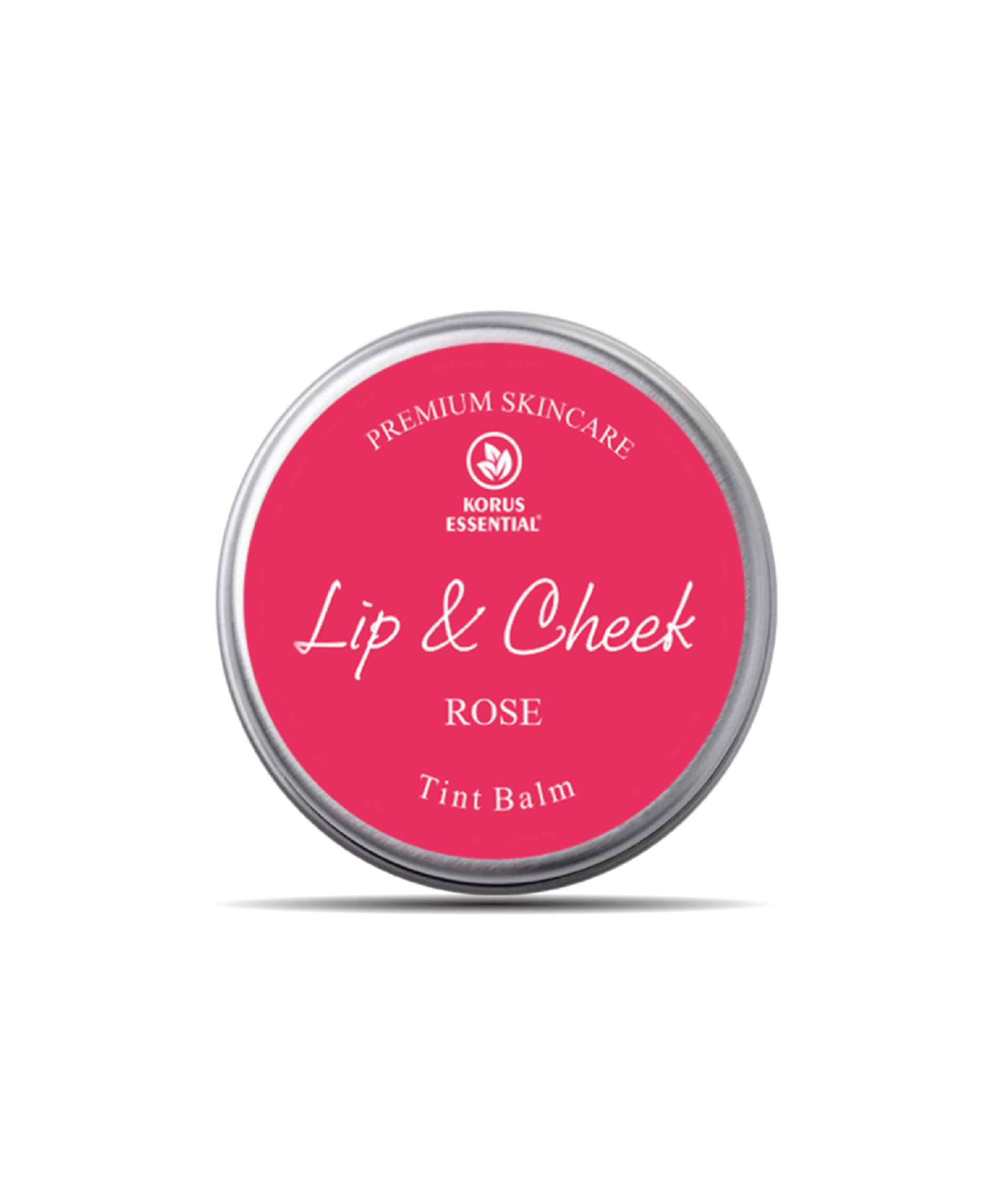 Korus Essential Rose Lip & Cheek Tint Balm - 8 Grams - HNW GLOBAL