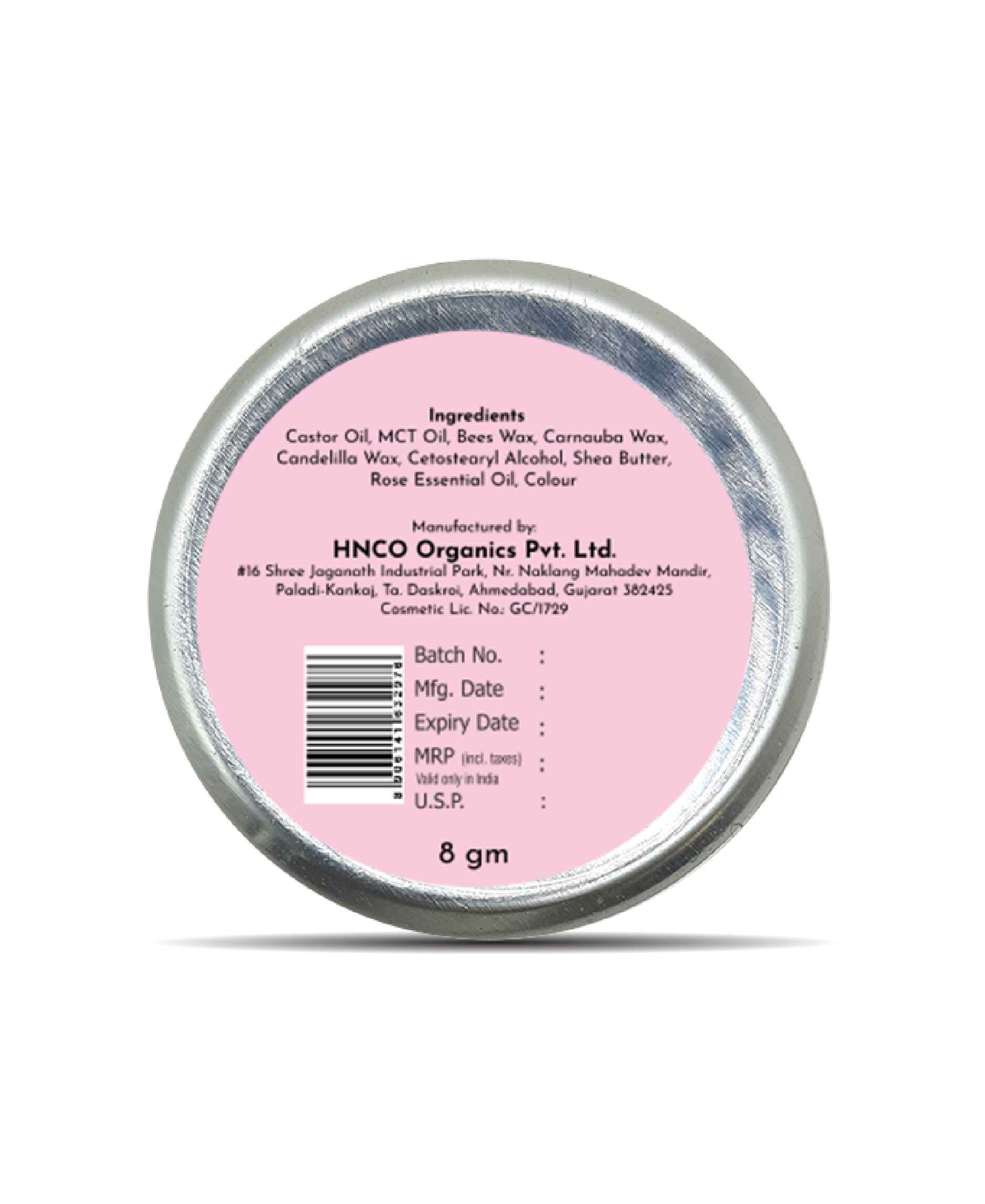 Korus Essential Rose Lip Balm with Shea Butter - 8 Grams - HNW GLOBAL