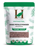 H&C Natural Rose Petals Powder / Rosa Centifolia - 100gm - HNW GLOBAL
