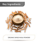 Just Jaivik Organic Safed Musli Powder - 100gm - HNW GLOBAL