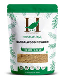 H&C Natural Sandalwood Powder / Santalum Album - 100gm - HNW GLOBAL