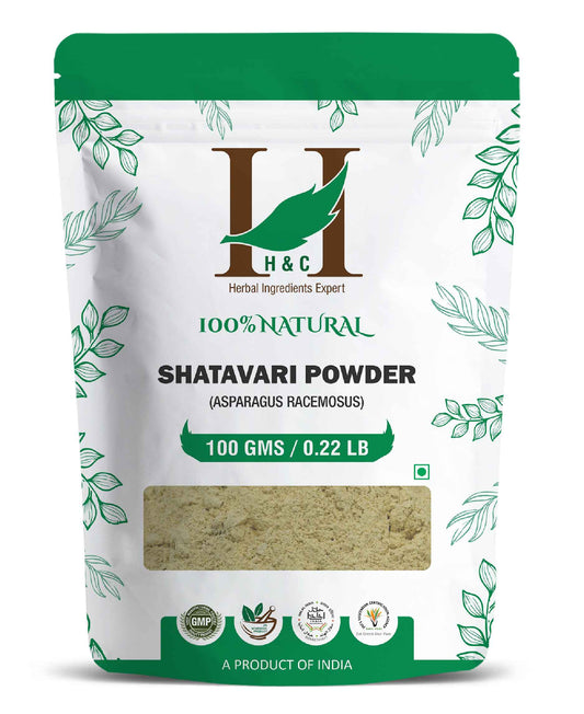 H&C Natural Shatavari Powder - 100gm - HNW GLOBAL