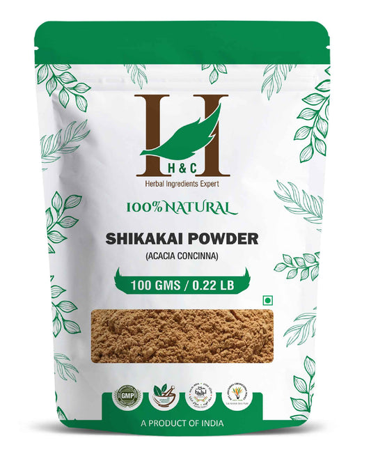 H&C Natural Shikakai Powder - 100gm - HNW GLOBAL