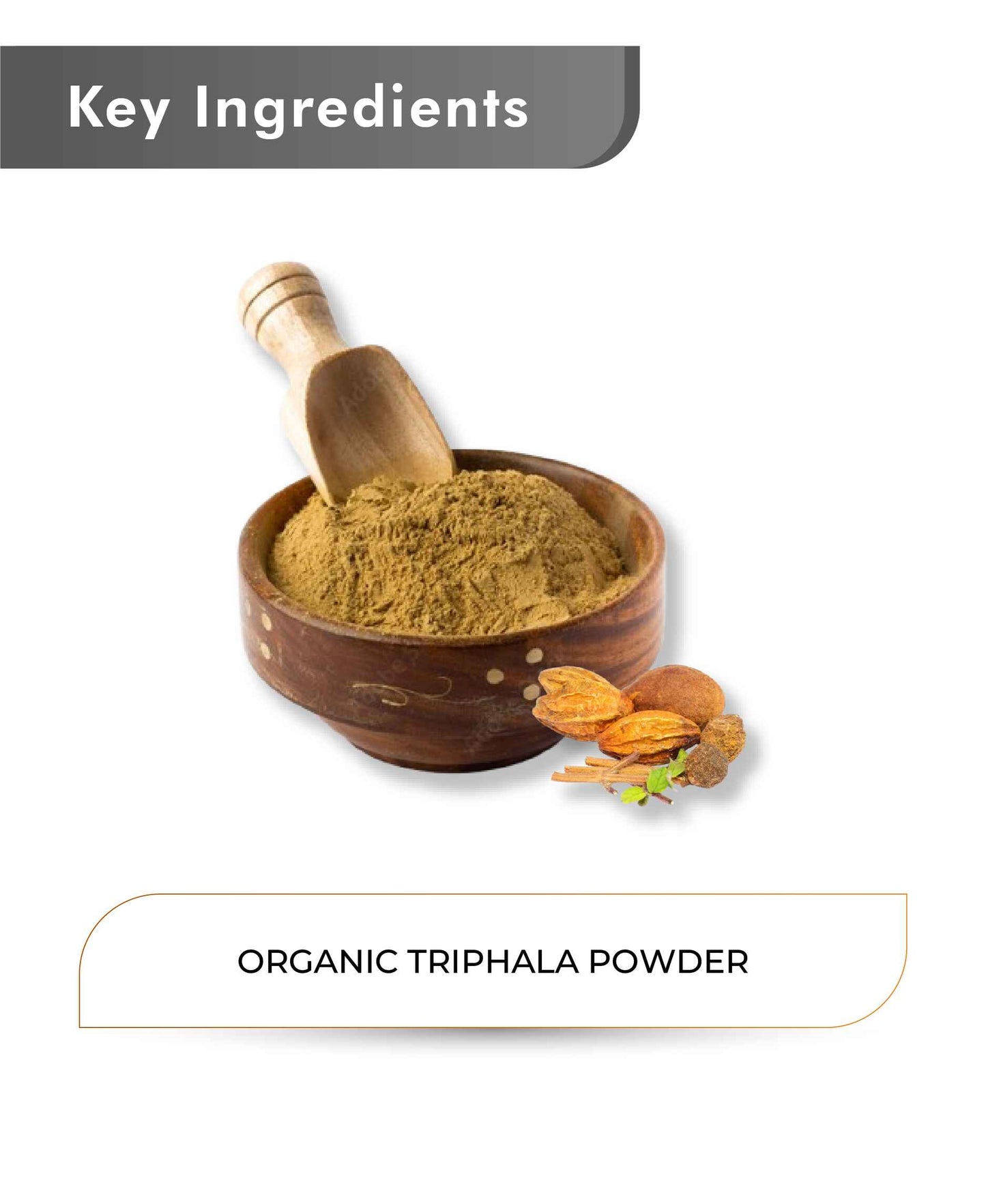 Just Jaivik Organic Triphala Powder - 100gm