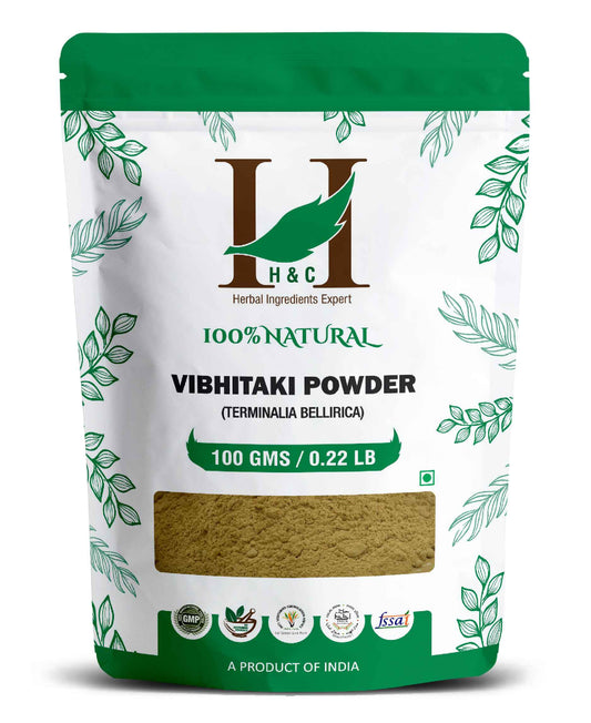 H&C Natural Vibhitaki Powder - 100gm - HNW GLOBAL