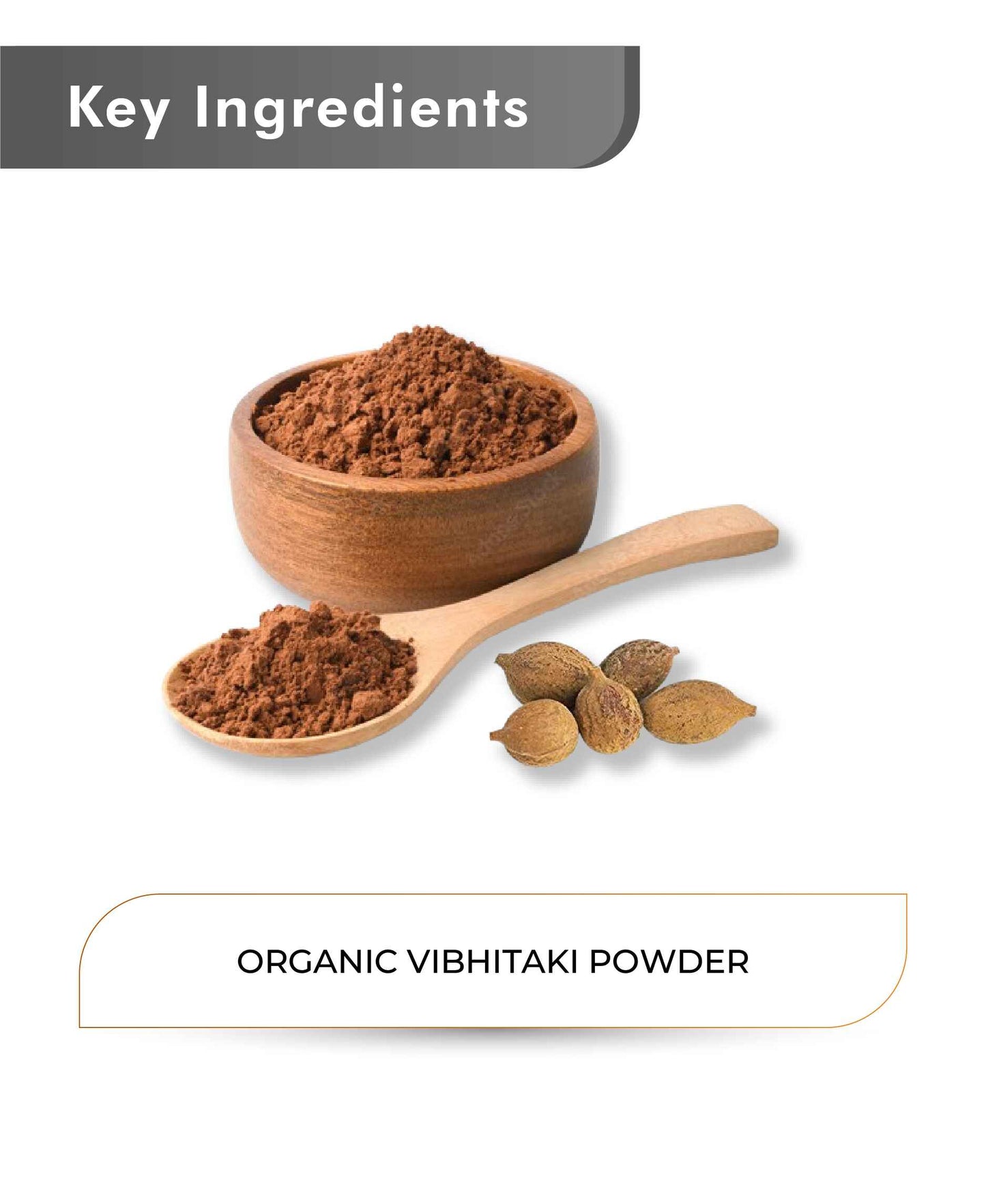 Just Jaivik Organic Vibhitaki Powder - 100gm