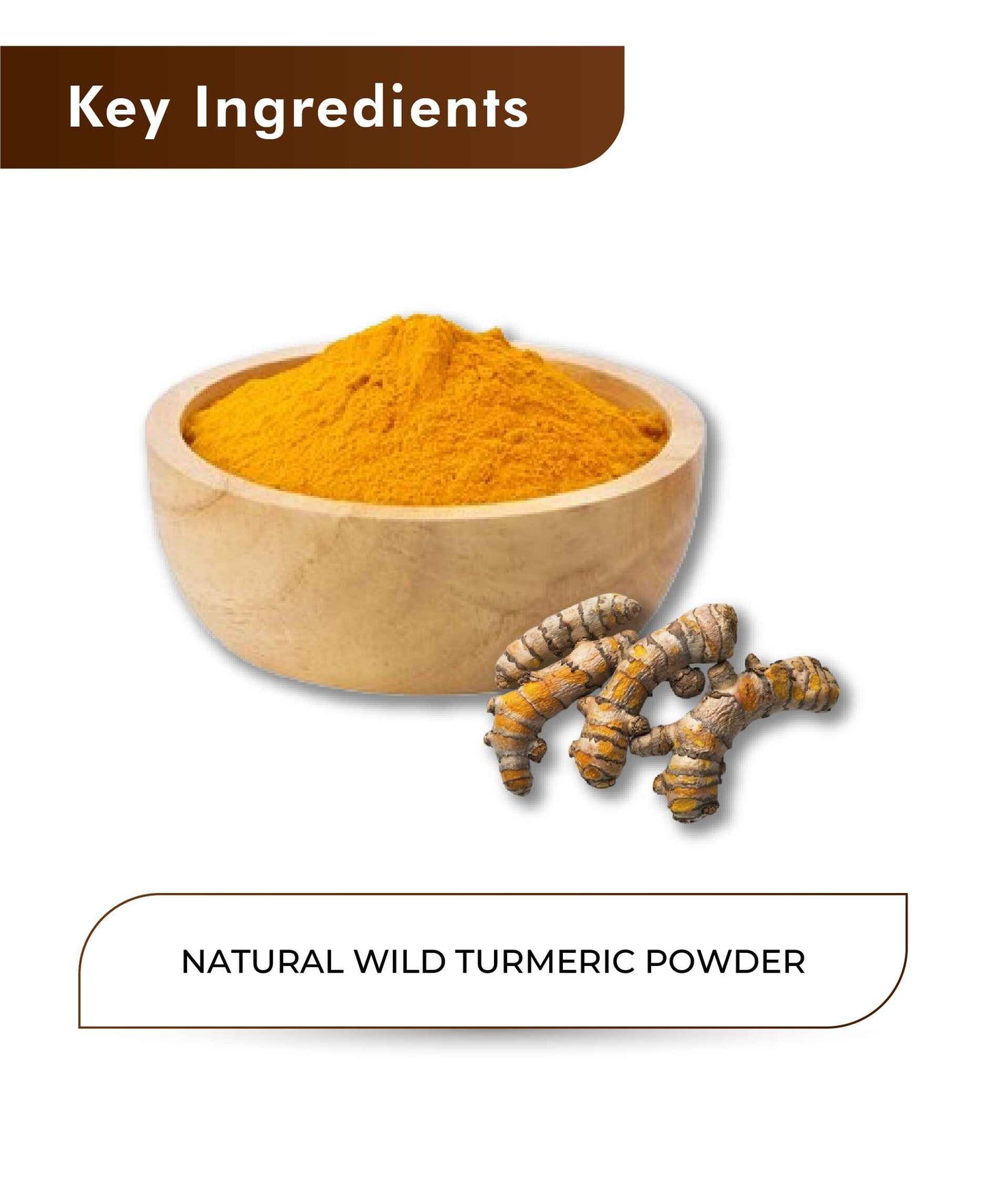 H&C Natural Wild Turmeric Powder - 100gm