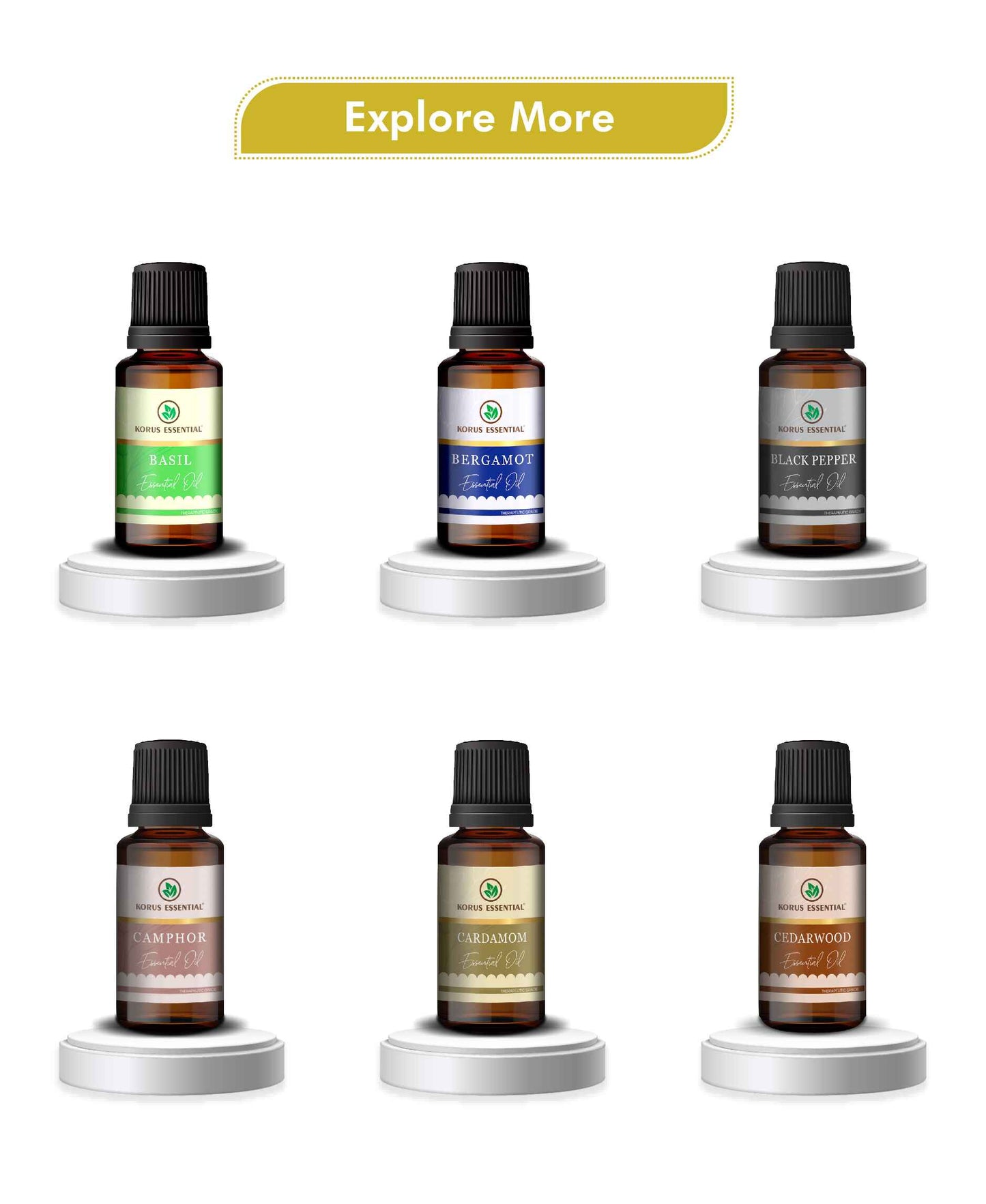 Korus Essential Ylang Ylang Essential Oil - 15ml