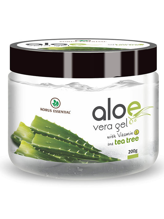 Aloe Vera Gel With Vitamin E and Tea tree (200 g)