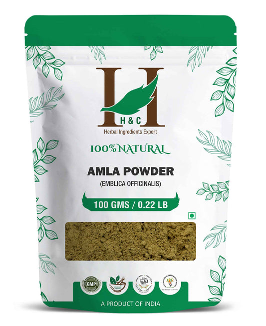 H&C Natural Amla Powder - 100gm - HNW GLOBAL