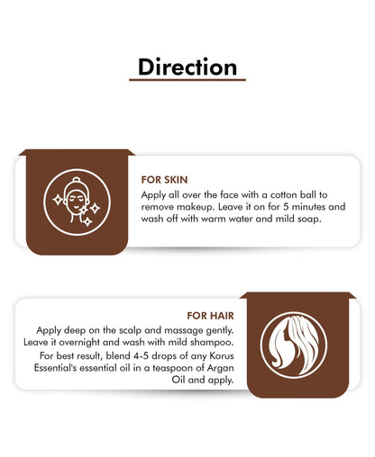 Korus Essential Argan Oil - 200ml - HNW GLOBAL