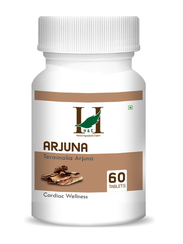 H&C Natural Arjuna Tablets 350mg 60 tab - Wellness Support