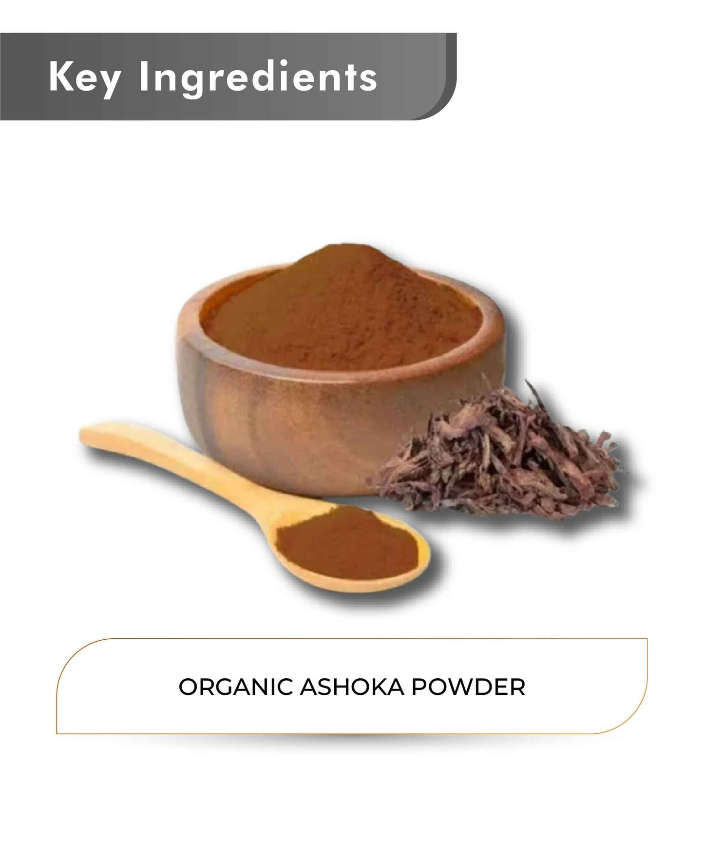 Just Jaivik Organic Ashoka Powder - 100gm - HNW GLOBAL