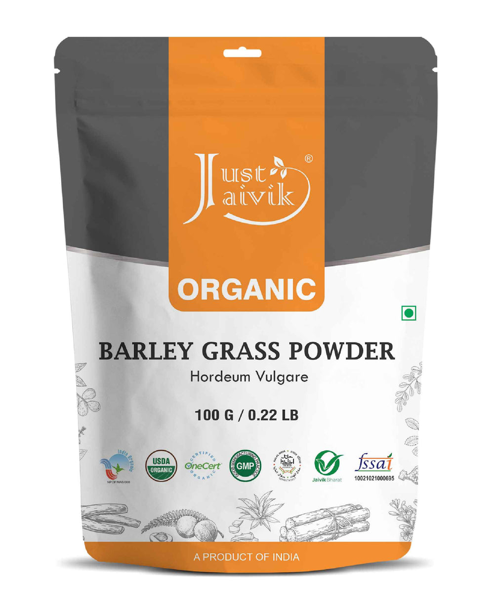 Just Jaivik Organic Barley Grass Powder - 100gm - HNW GLOBAL